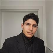 Hallo! Ich bin Cristhian und komme aus Lateinamerika. Zurzeit lerne ich Deutsch und möchte auch Spanisch unterrichten!